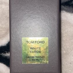 Tom Ford White Suede
