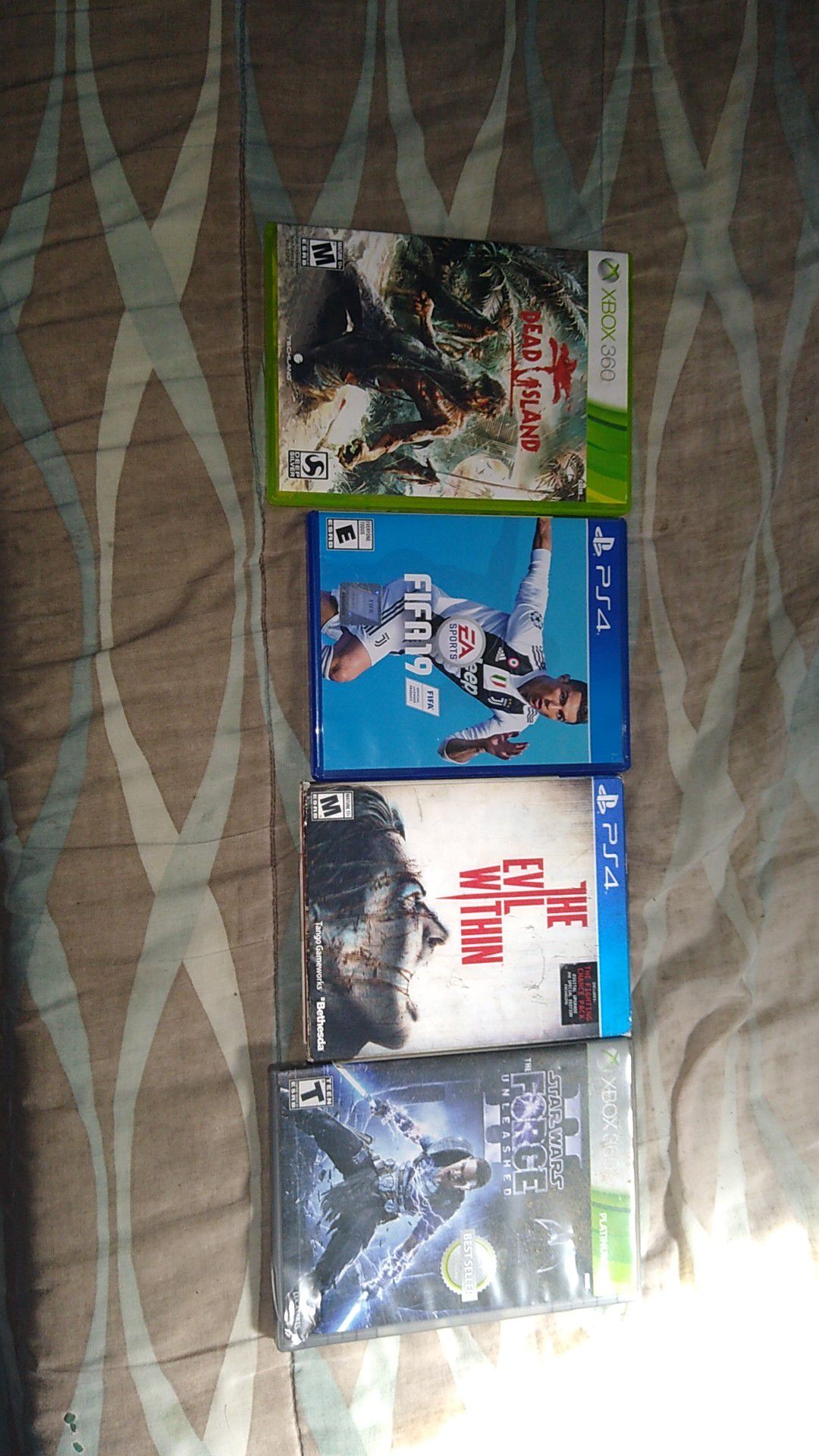 Ps4 and Xbox 360 games
