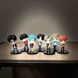 Brand New 7pcs Bangkok Boys Star Action Figure BTS