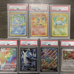 Pokemon Card Slabs