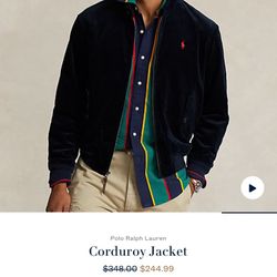 Polo Ralph Lauren Corduroy Jacket 