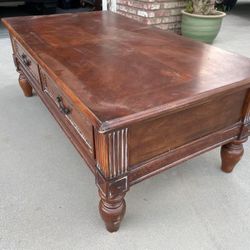 Coffee table, length 50, width 28, height 19”