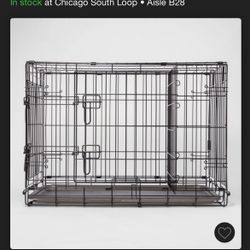 XS/S Black Dog Crate