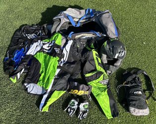 Youth Motocross Gear Set & Bag