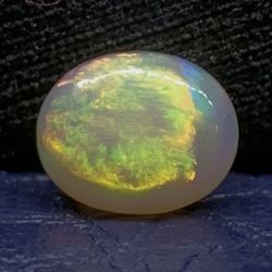 Full Color Flash Australian Lightning Ridge Unset Polished Opal