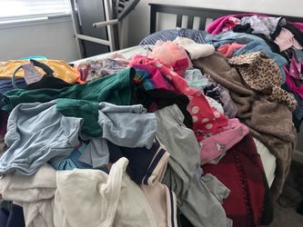 10.00 each Bag of gently used girls clothes