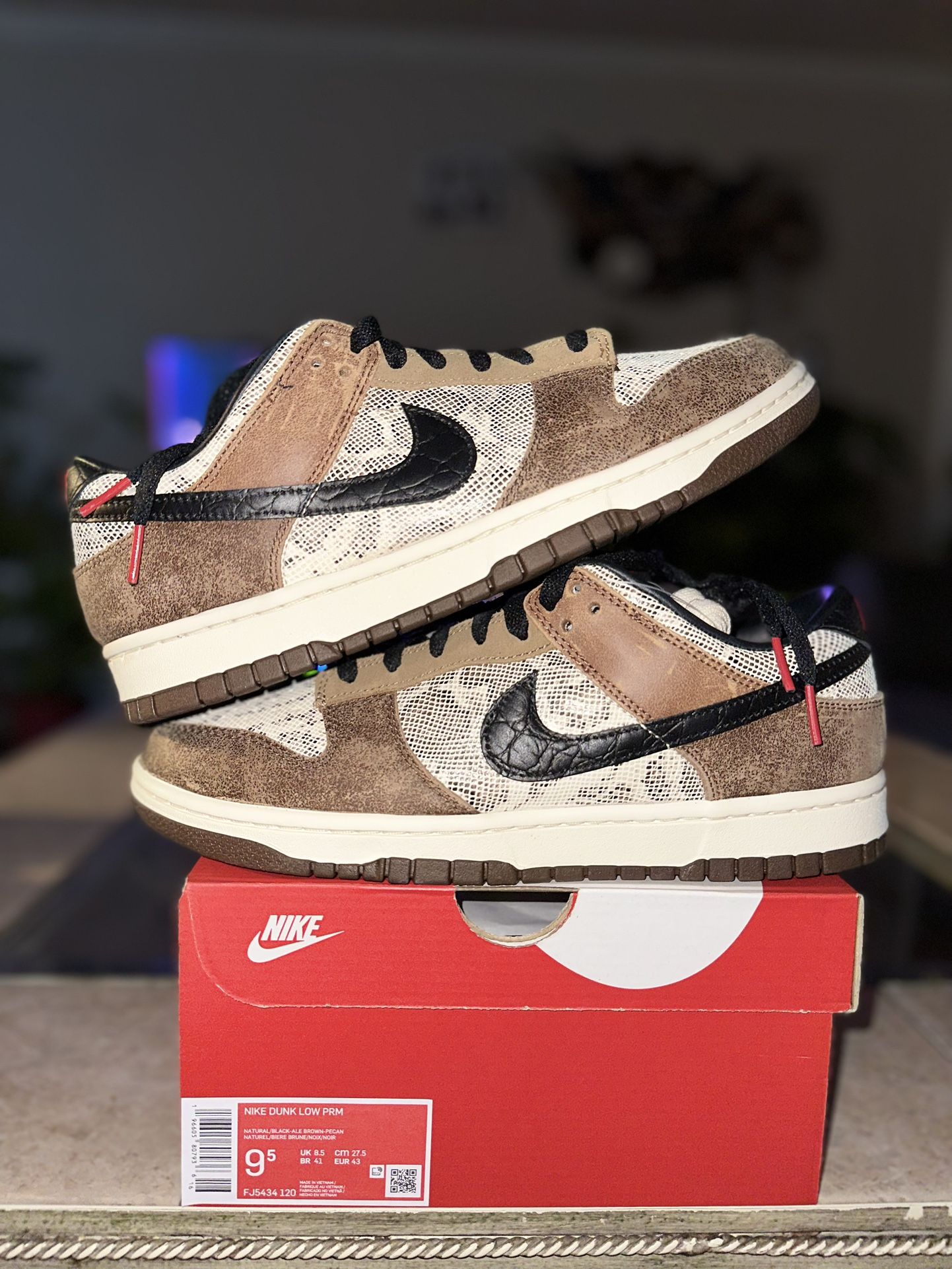 Nike Dunk Low Premium 'CO JP Brown Snakeskin' for Sale in
