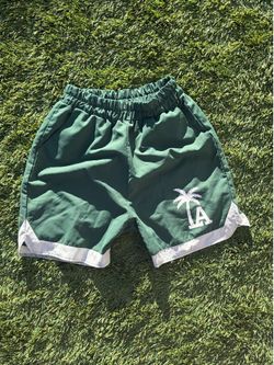 Forest Green LA Gym Shorts