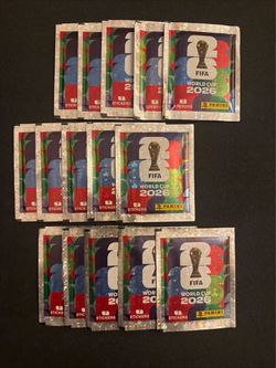 Panini FIFA World Cup 2026 105 Stickers - 15 Factory Sealed Packs