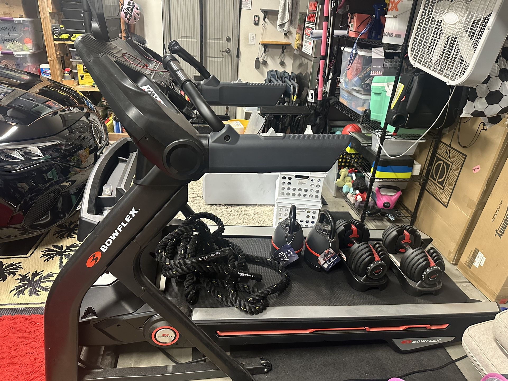 Treadmill And Weights