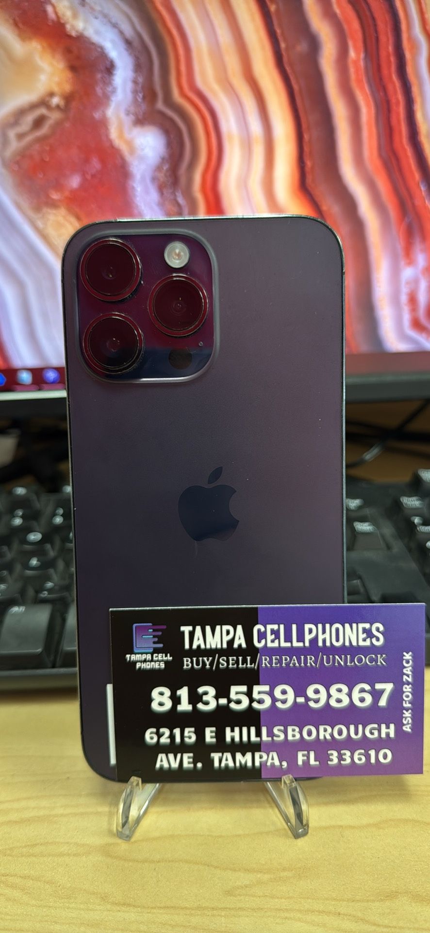iPhone 14 Pro Max 128gb Unlocked Purple 87 Battery Life