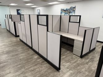 6x6x67/47 Herman Miller A02 Beige and Black
