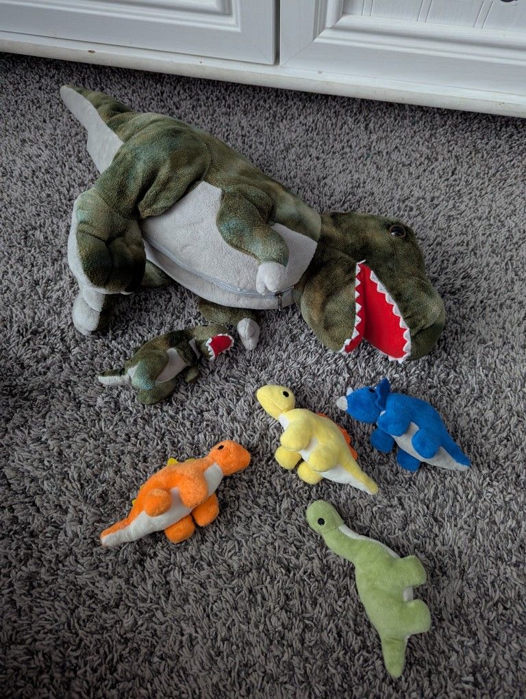 Dinosaur stuffed animal