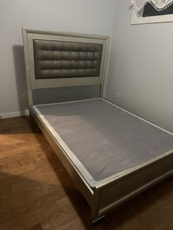 Full Bed frame And box Spring 