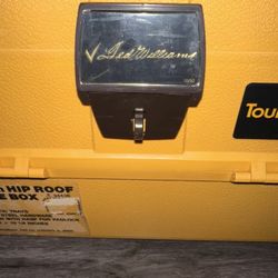 Vintage Sears Ted Williams Tournament Model 6-Tray Tackle Box (Mint Condition, 1970s/80s)
