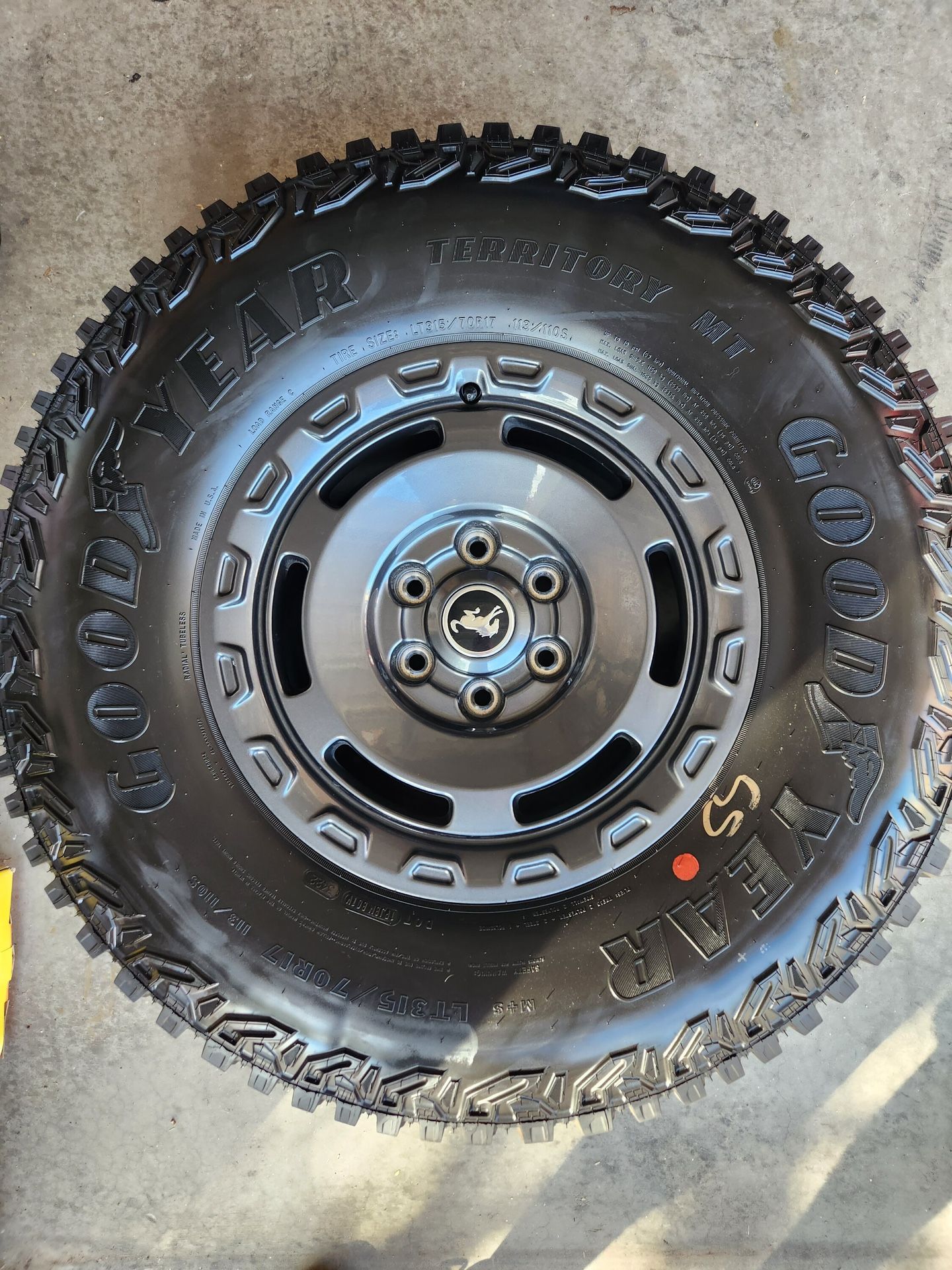 2024 FORD BRONCO EVERGLADES EVER GLADES CARBONIZED GREY WHEELS RIMS