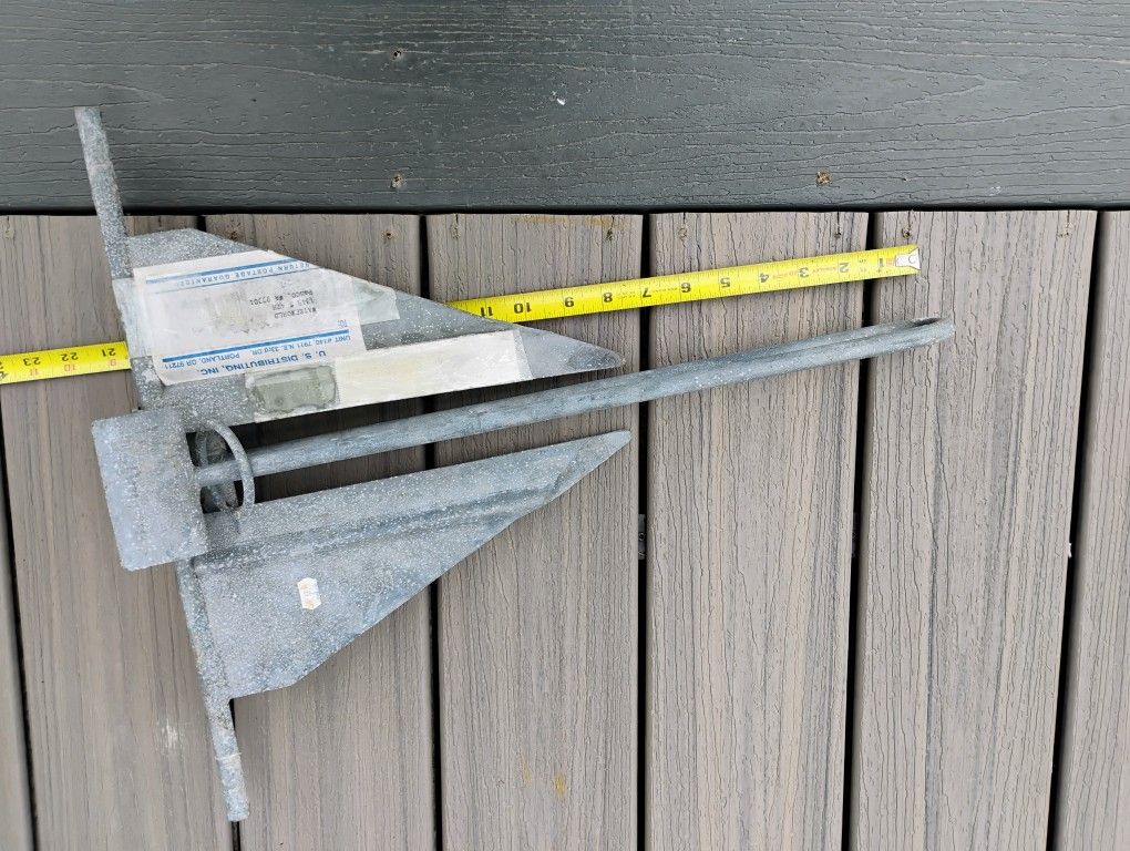 Boat Anchor Danforth Style Excellent Fishing Camping Anchor