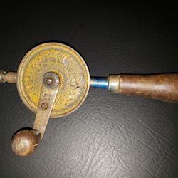 Antique Hand Crank Drill