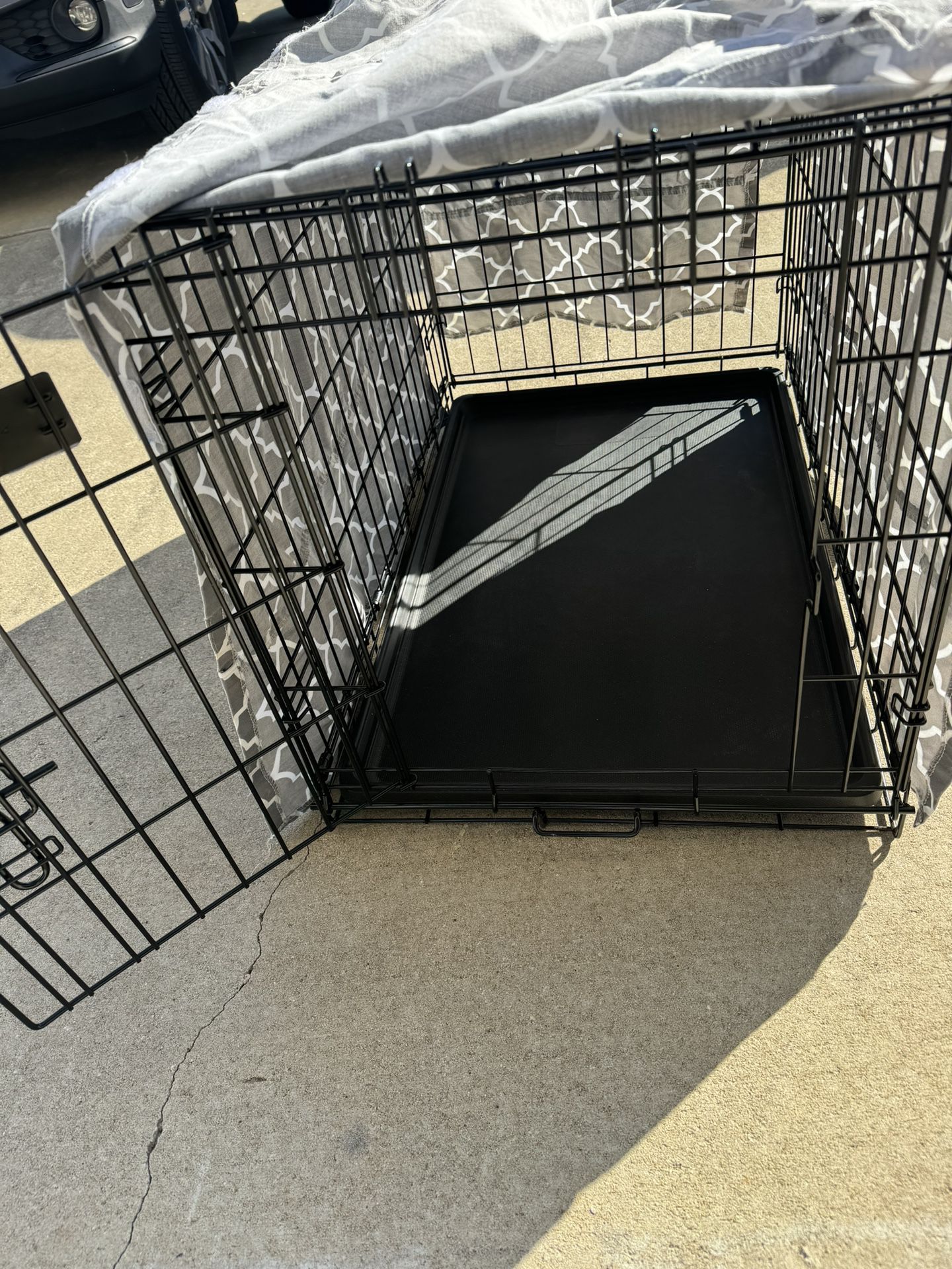 Dog Crate With Divider