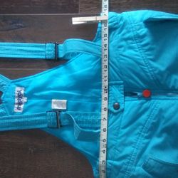 Ski Overalls & Jacket  (Olive, Turquoise)