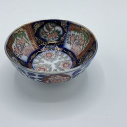 Floral Imari Japanese Bowl