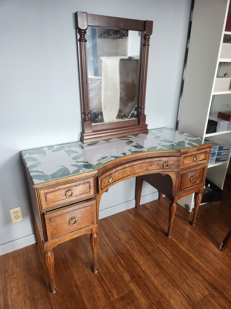 Antique Vanity (Mirror Not Included)