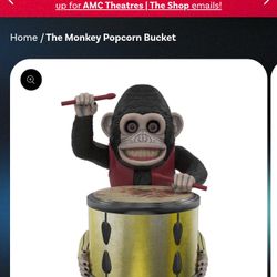 Amc N0 Deliever & N0 TRADES Popcorn Bucket.FIRM PRICE