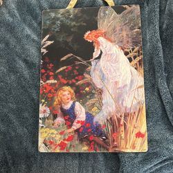 Antique Fairy Painting