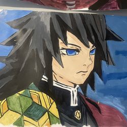 Demon Slayer Painting 