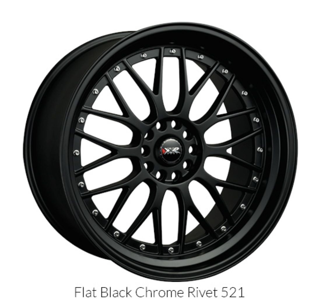 XXR Wheels Rims 521 BOLT ON COLOR Step lip design with clean cut mesh spoke. Honda Acura Ford Nissan VW Audi