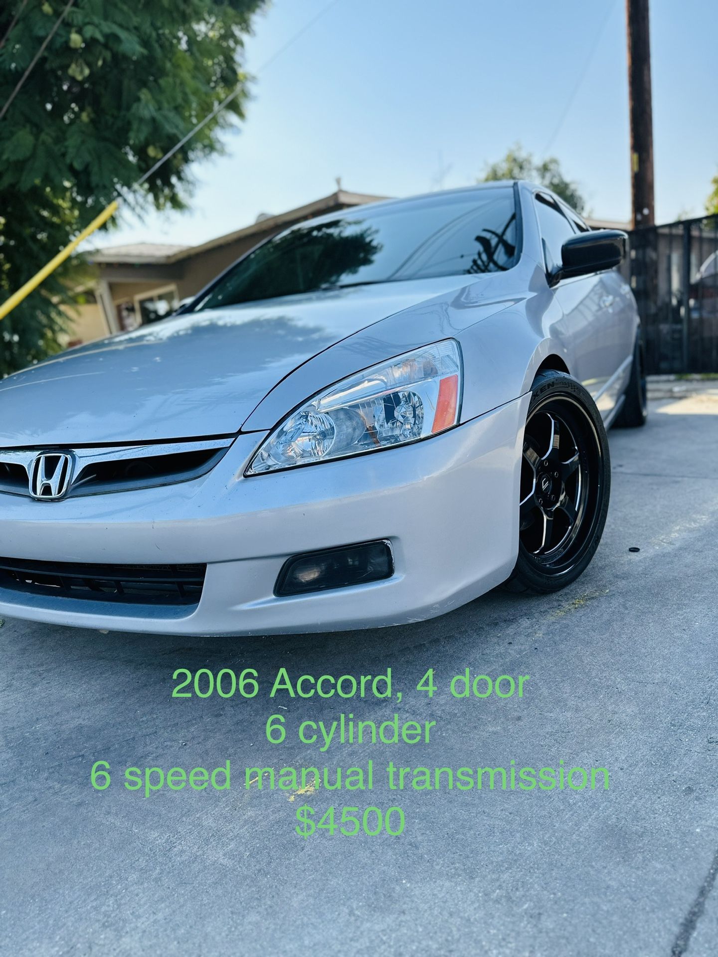 2006 Honda Accord V6 6 Speed Manual