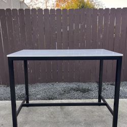 Marble Top Counter-Height Table
