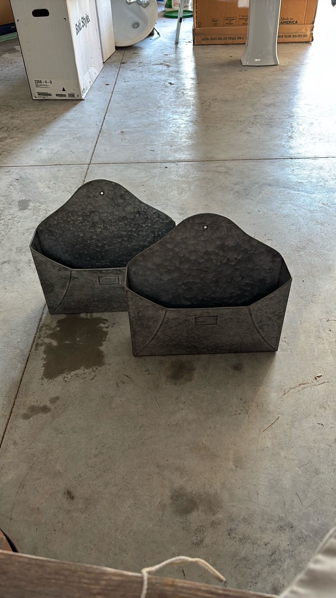 Galvanized Letter Box