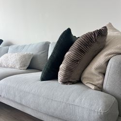 3 Piece Gray couch/sofa/sectional