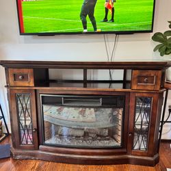 Moving furniture sale(dining table, chairs, cabinet, fireplace tv stand)