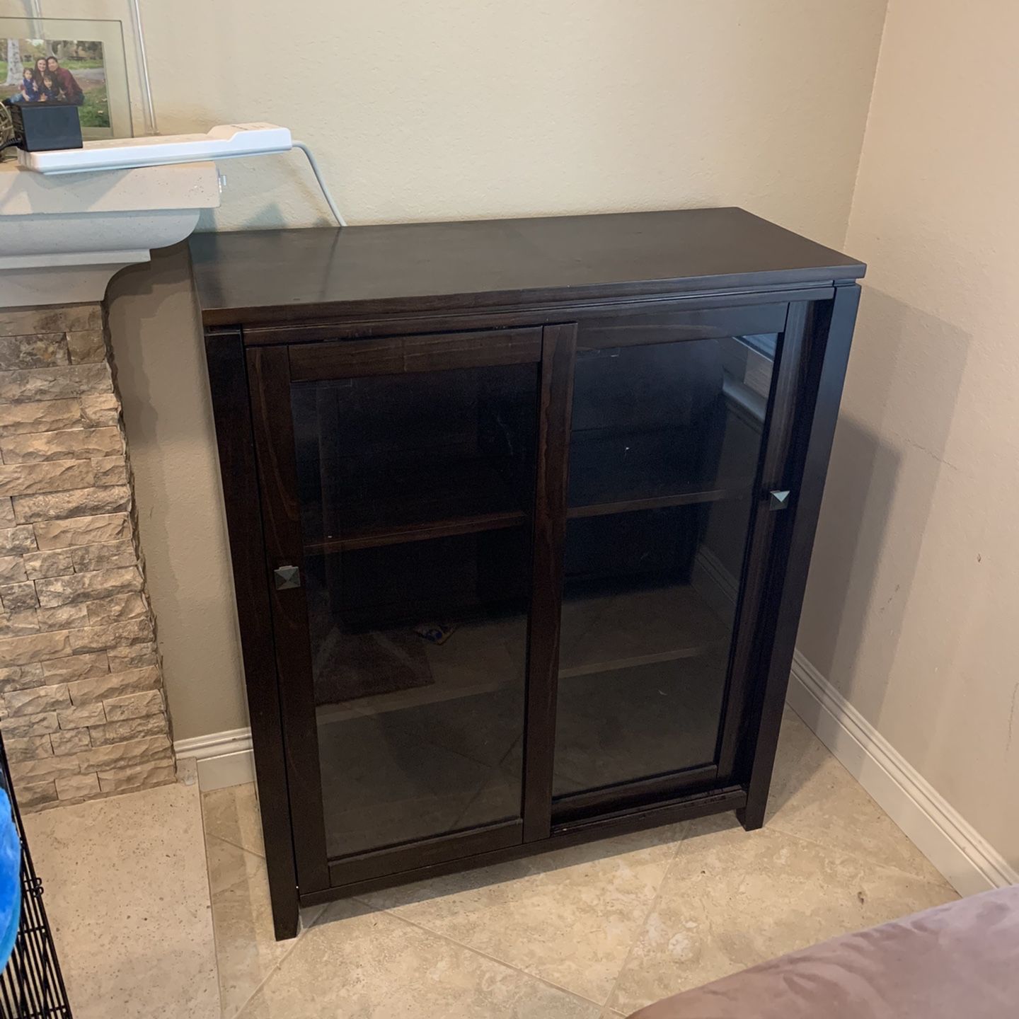 Espresso Cabinet