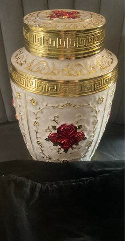 Youdear Memorials Rose Flower Cremation Urn