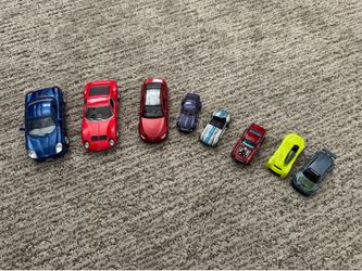 8 mini toy cars for kids