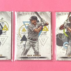 2022 TOPPS INCEPTION BASEBALL (3) LOT
