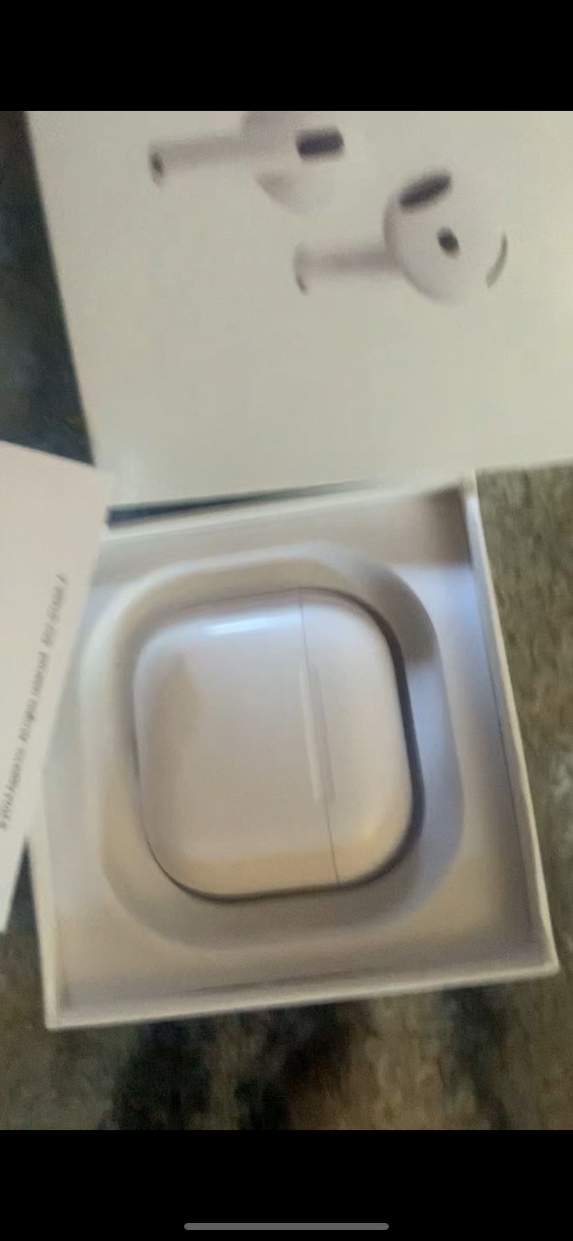 2 Pairs Air Pod Gen 4 With Noise Cancellation. One Opened One In Package Brand New