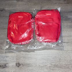 Red Supreme Bags