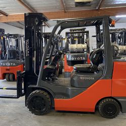 2019 Toyota 6,500lbs Capacity Forklift 