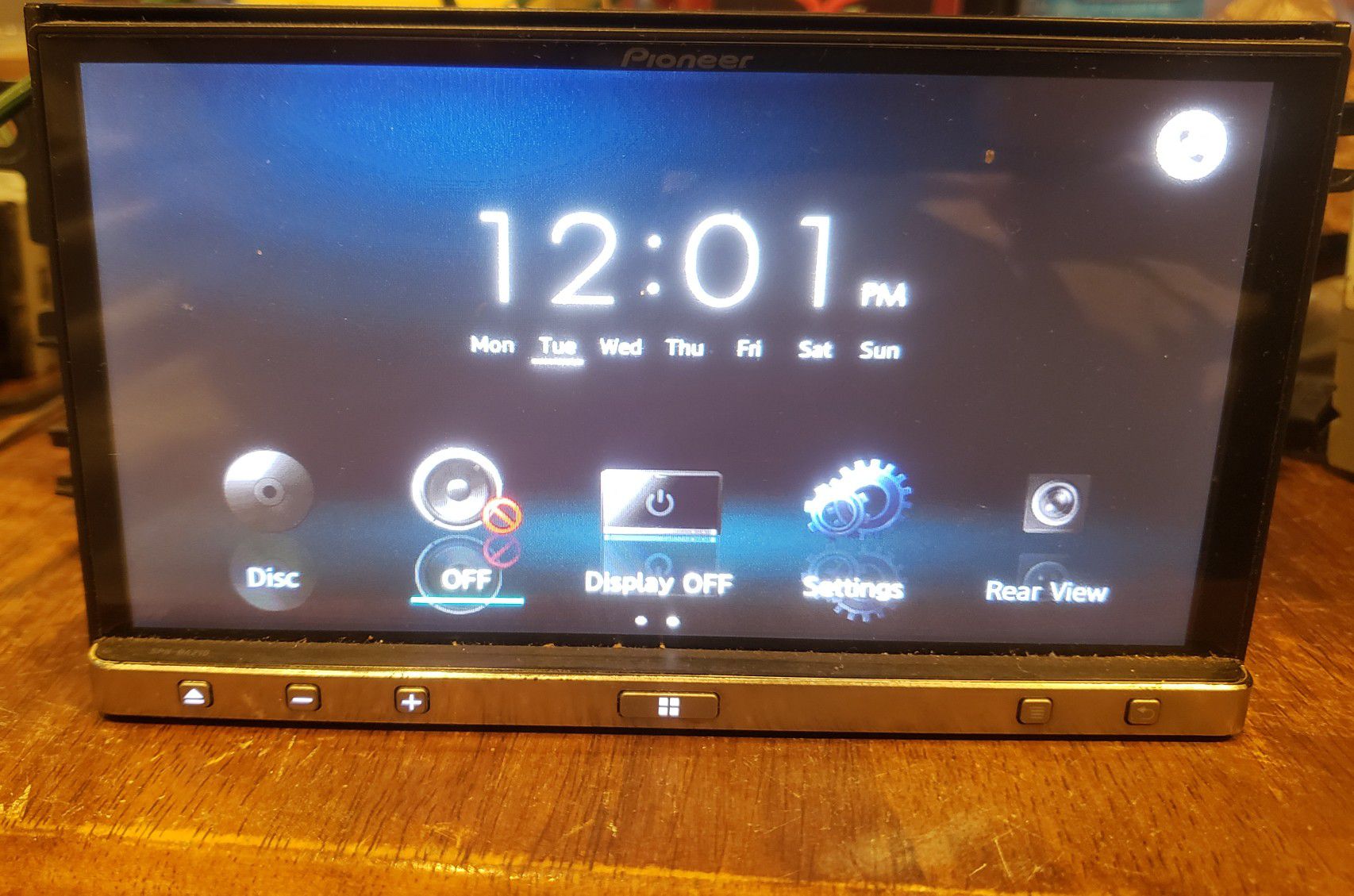 Pioneer dvd touchscreen double din