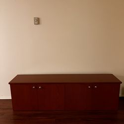 Solid wood bench/storage