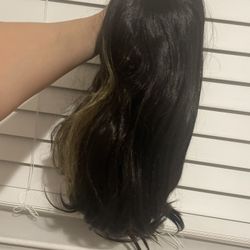 Brown And Sandy Blonde Wig New