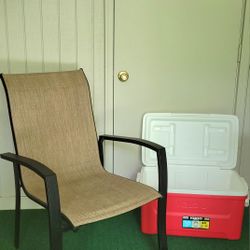 Chair + Large Cooler