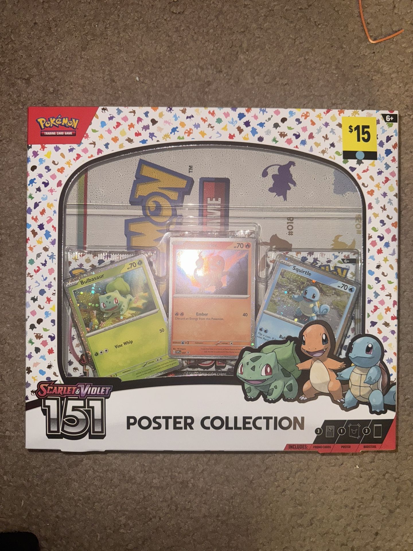 Pokemon TCG | 151 Poster Collection | Factory Sealed