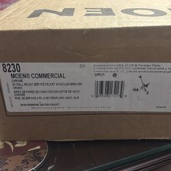 Moen comercial faucet