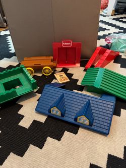 Playskool Lincoln Logs Western Town Playset Parts