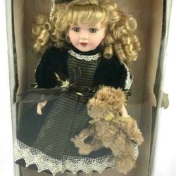 1995 Porcelain Doll By Designer Melisa Jane